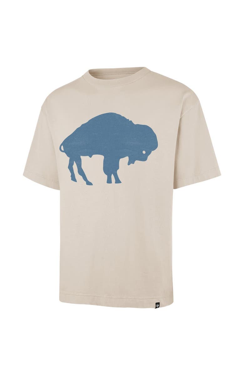 '47 Men's '47 Tan Buffalo Bills Bouldering Imprint Ravine Foundation Throwback T-Shirt, Alternate, color, Tan