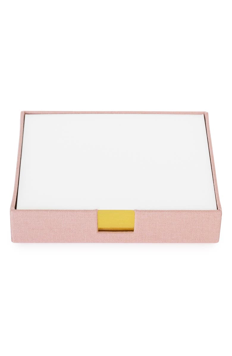 Sugar Paper Desk Jotter, Main, color, Rose