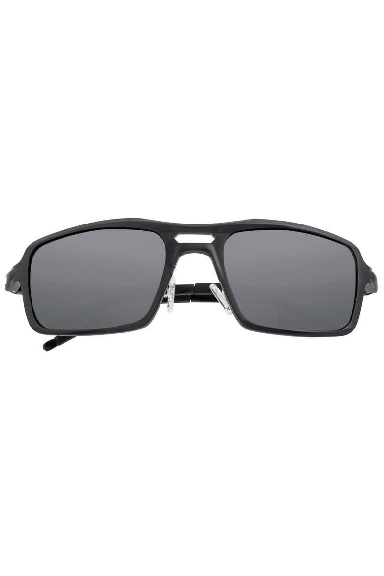 Orpheus Aluminum Polarized Sunglasses, Alternate, color, Black/Black