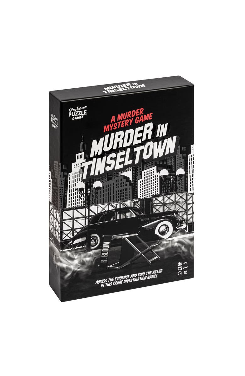 Professor Puzzle Murder In Tinseltown Gamehollywood Mystery, 12+, Main, color, Multicolored