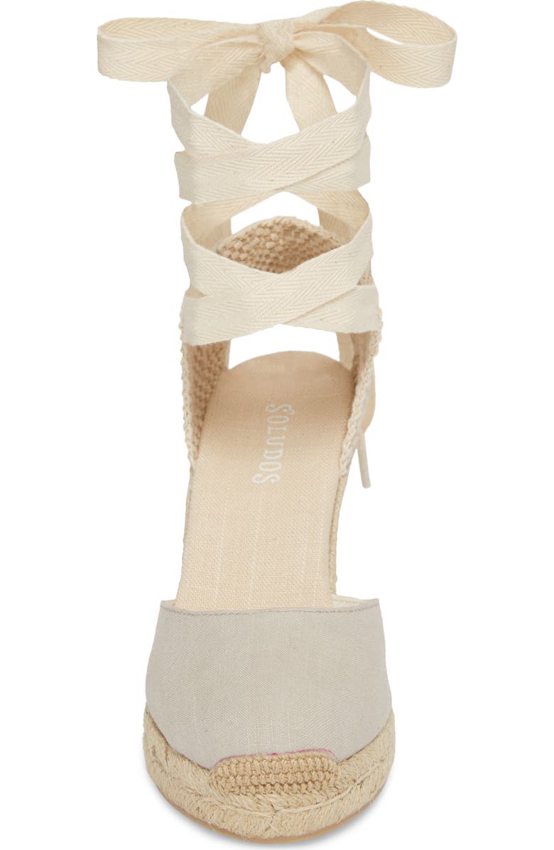 Soludos Espadrille Wedge Sandal, Alternate, color,