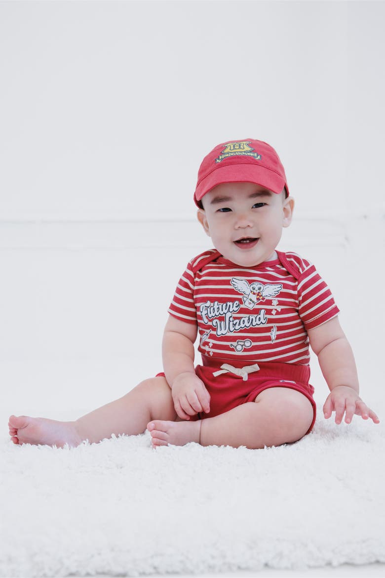 Hedwig Bodysuit and Shorts Set, Alternate, color, Hedwig Mineral Red