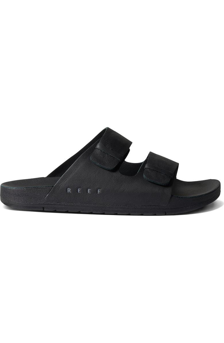 Reef Ojai Two-Bar Slide Sandal, Alternate, color, Black