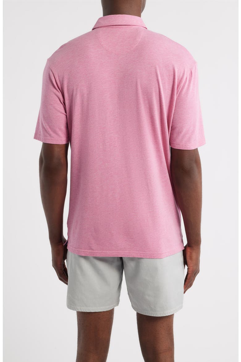 Heathered Original 2.0 Regular Fit Polo, Alternate, color, ROSEWATER