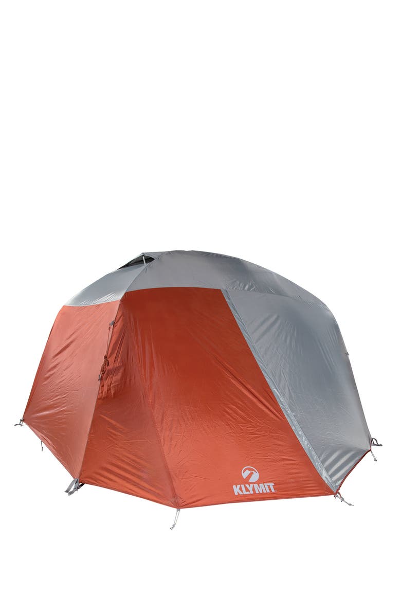 Klymit Cross Canyon 4 Tent, Alternate, color, Red/Grey