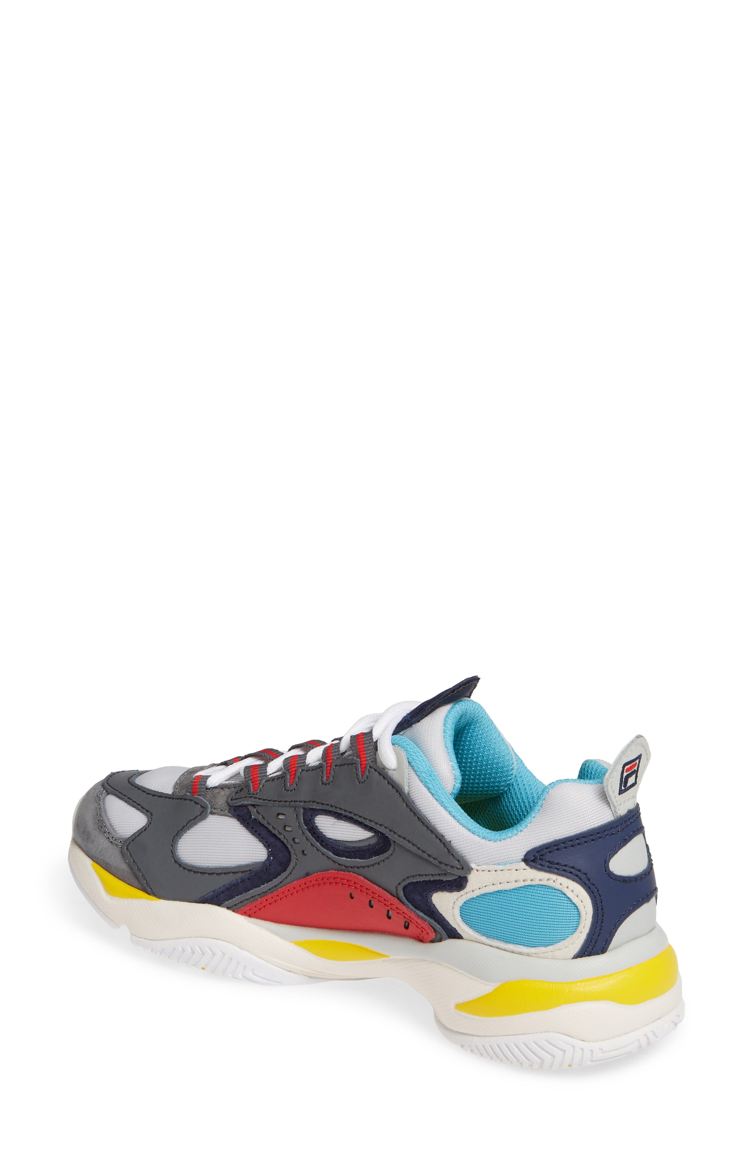 Boveasorus Sneaker, Alternate, color, CASTLEROCK/ BLUE/ RED