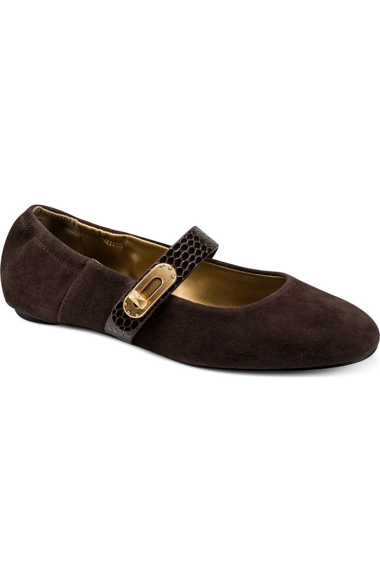 Donna Karan New York Anselm Mary Jane Flat, Main, color, Canyon