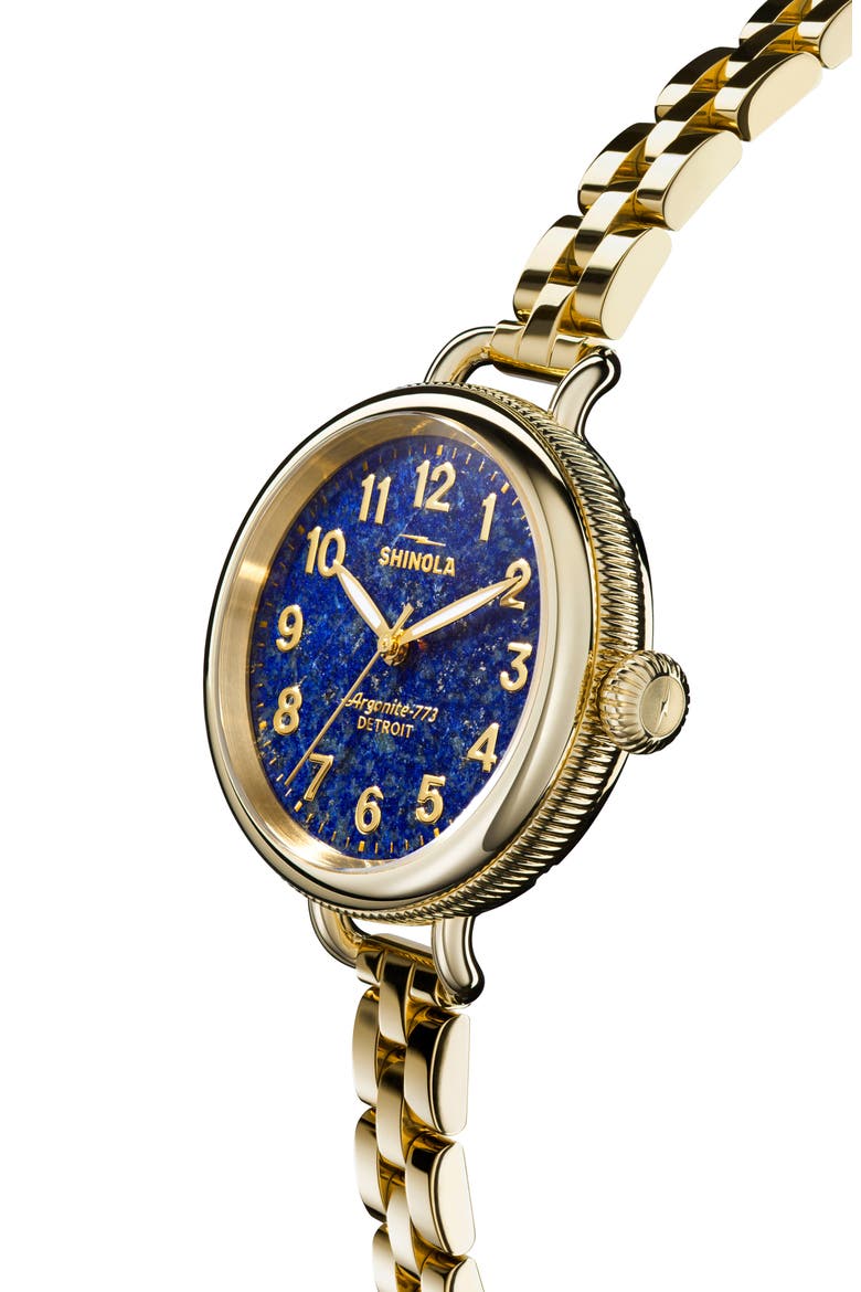 Birdy Lapis Lazuli Bracelet Watch, 34mm, Alternate, color, LAPIS