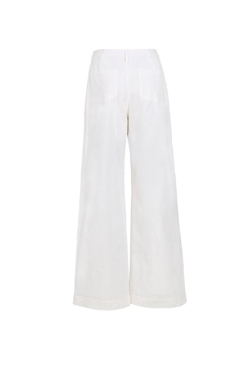 Shell Tides Becca Wide Leg Pants, Alternate, color, Off White