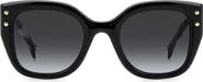 Carolina Herrera 51mm Gradient Square Sunglasses