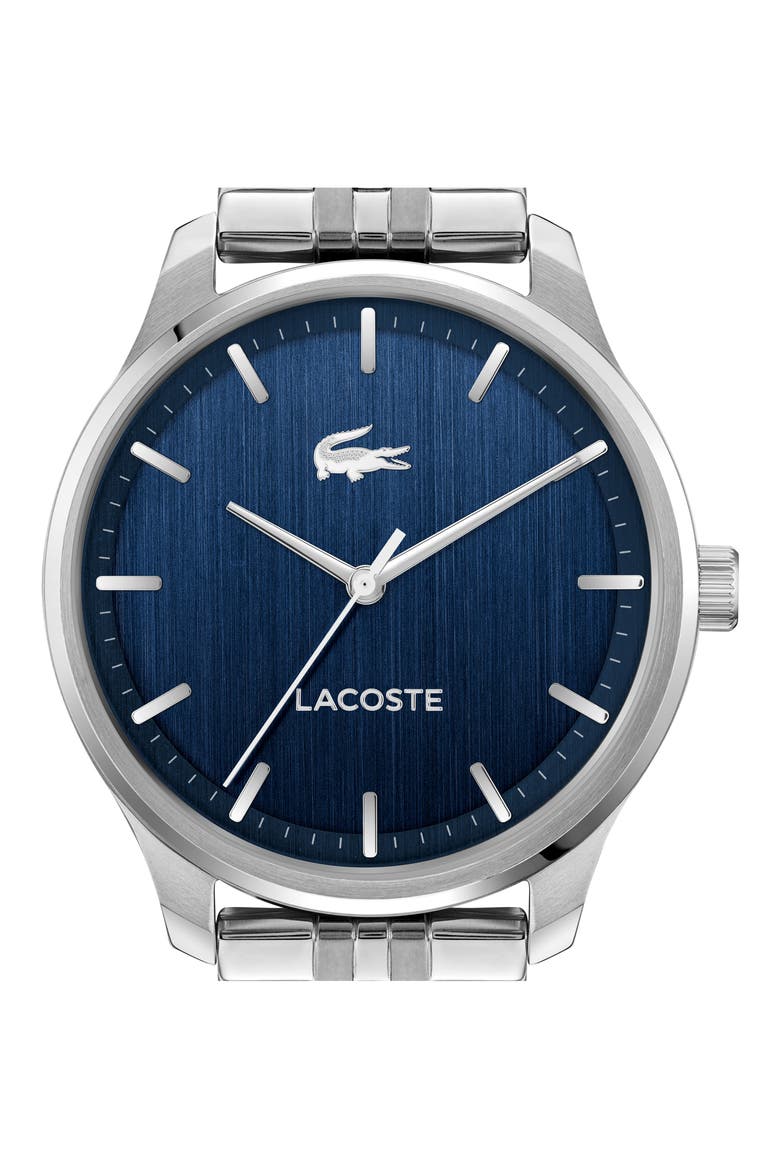 Lisbon Bracelet Watch, 43mm, Alternate, color, SILVER