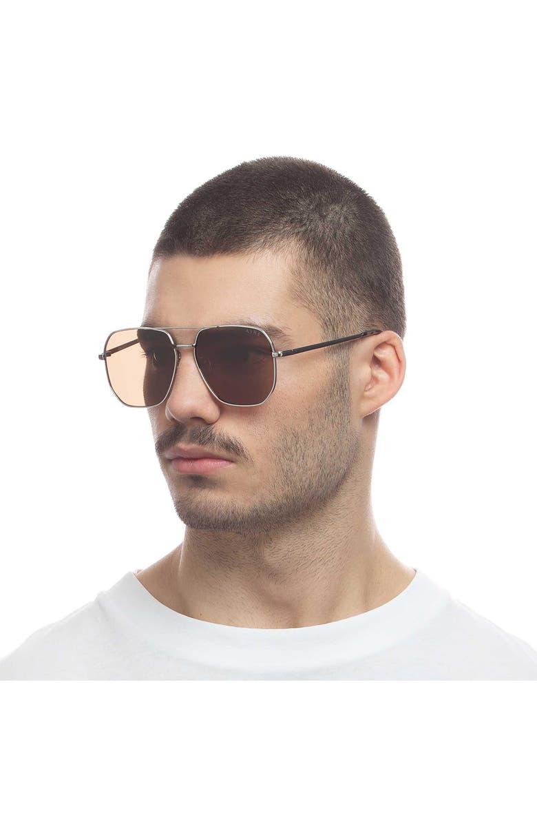 AIRE Corvus 57mm Aviator Sunglasses, Alternate, color, 