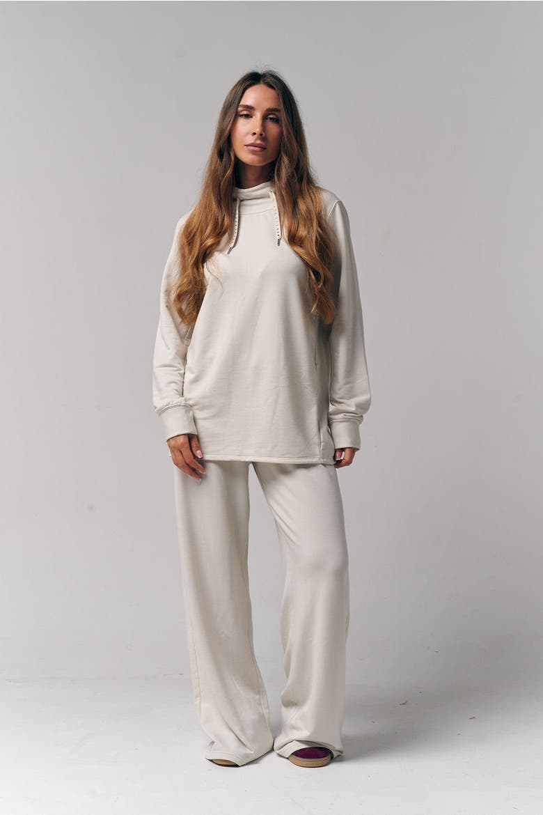 Mock Neck Pullover, Alternate, color, Off-White
