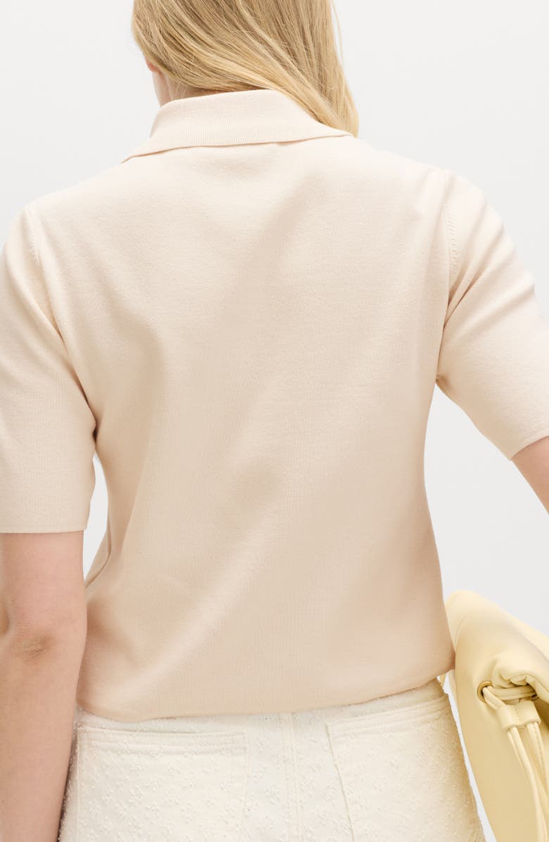 M&S Compact Flower Cardigan, Alternate, color, Vanilla White