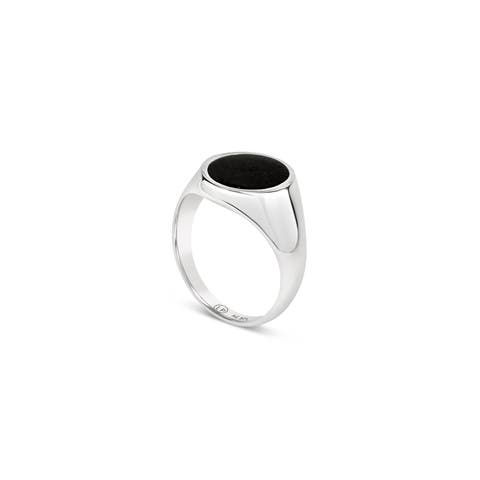 Black Onyx Signet Ring