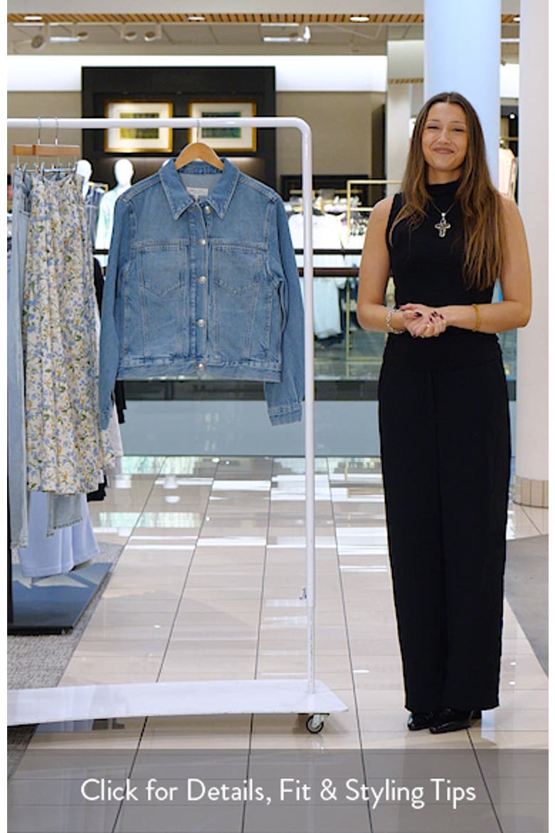 Marie Denim Trucker Jacket video