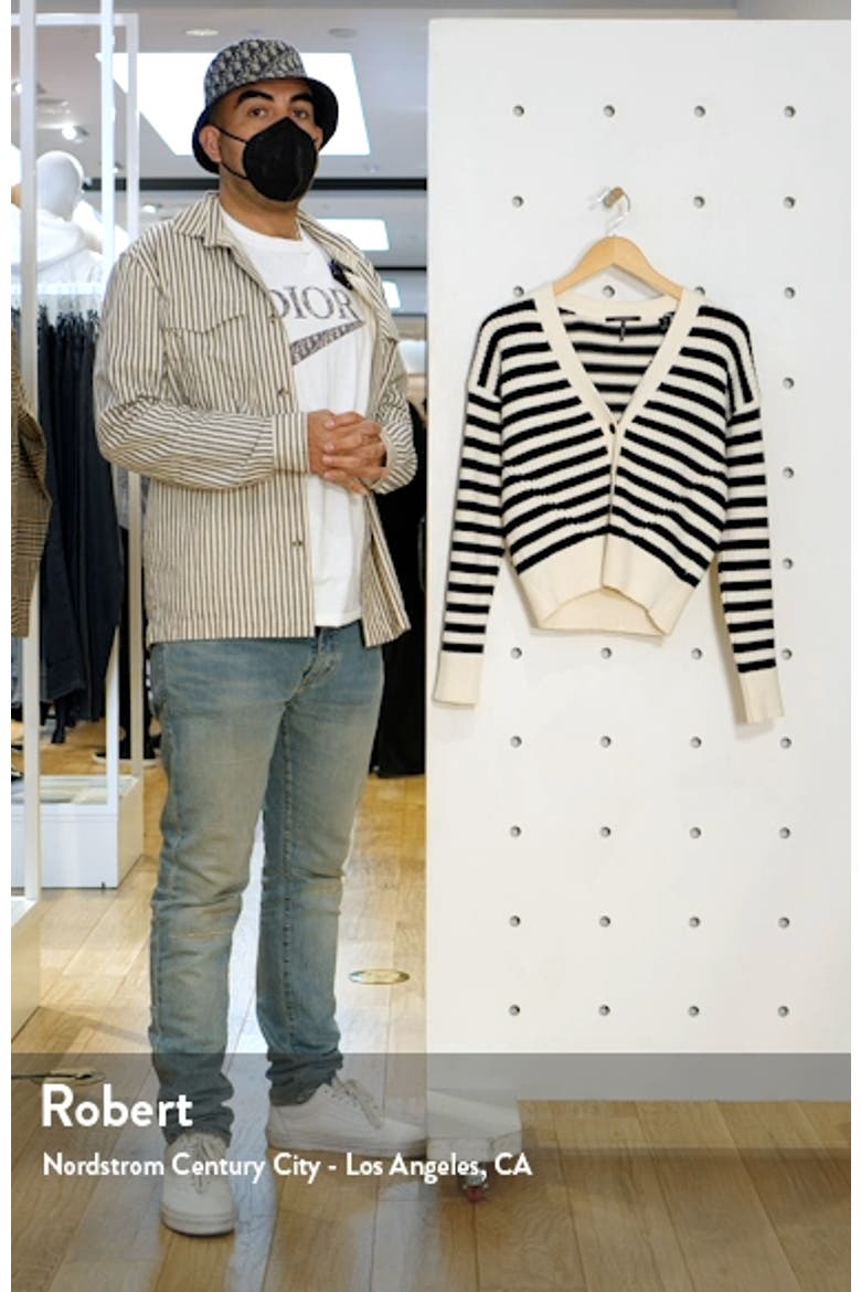 Stripe Cotton Cardigan video