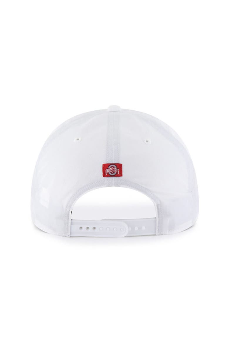 '47 Men's '47 White Ohio State Buckeyes Condor Hitch brrr° Adjustable Hat, Alternate, color, 