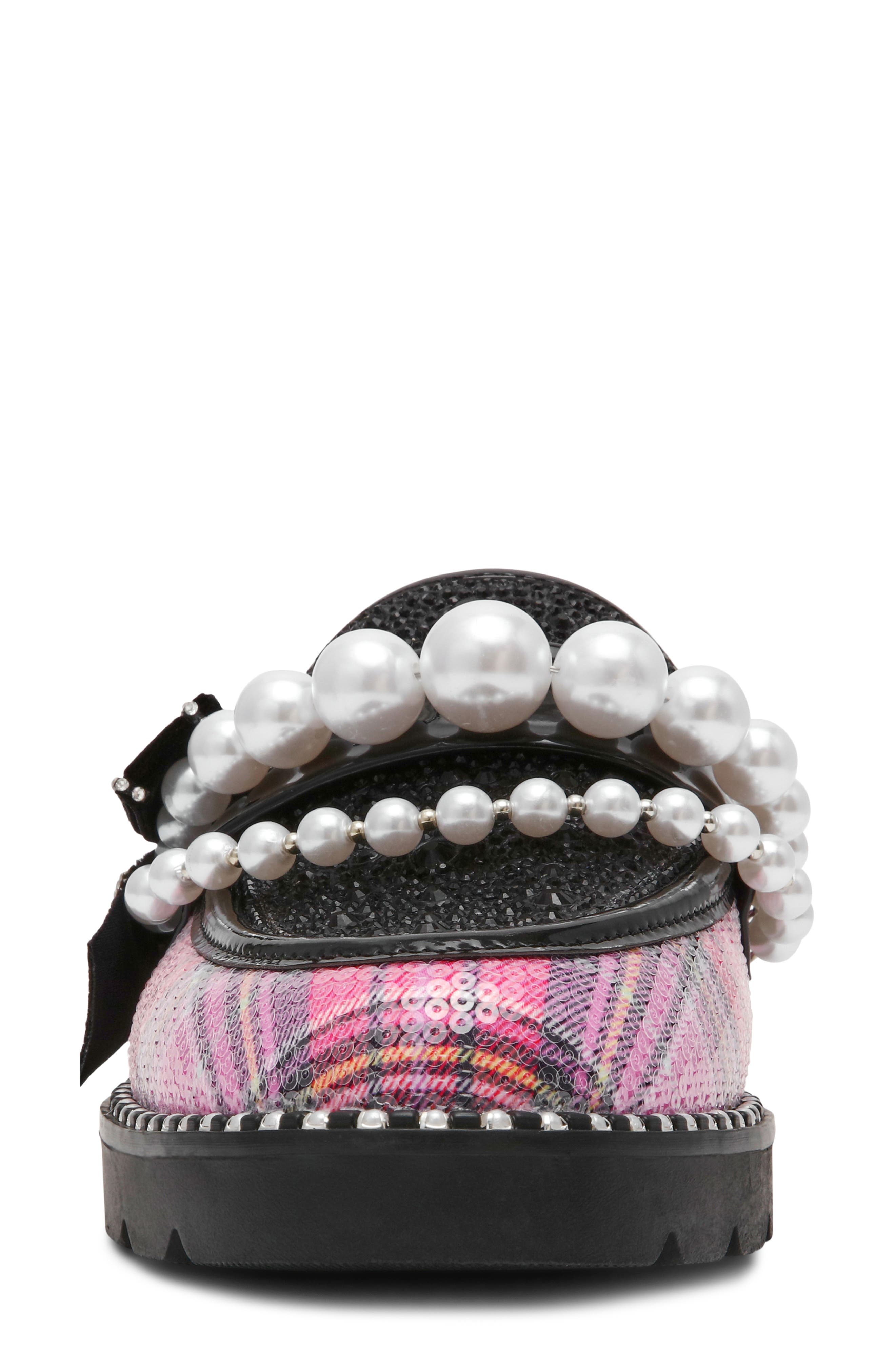 Shiloh Loafer, Alternate, color, PINK PLAID MULTI