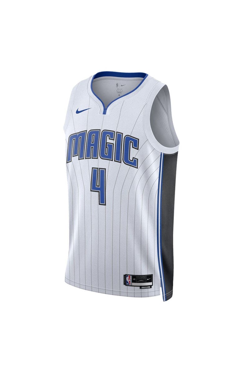 Nike Unisex Nike Jalen Suggs White Orlando Magic Swingman Jersey - Association Edition, Alternate, color, 