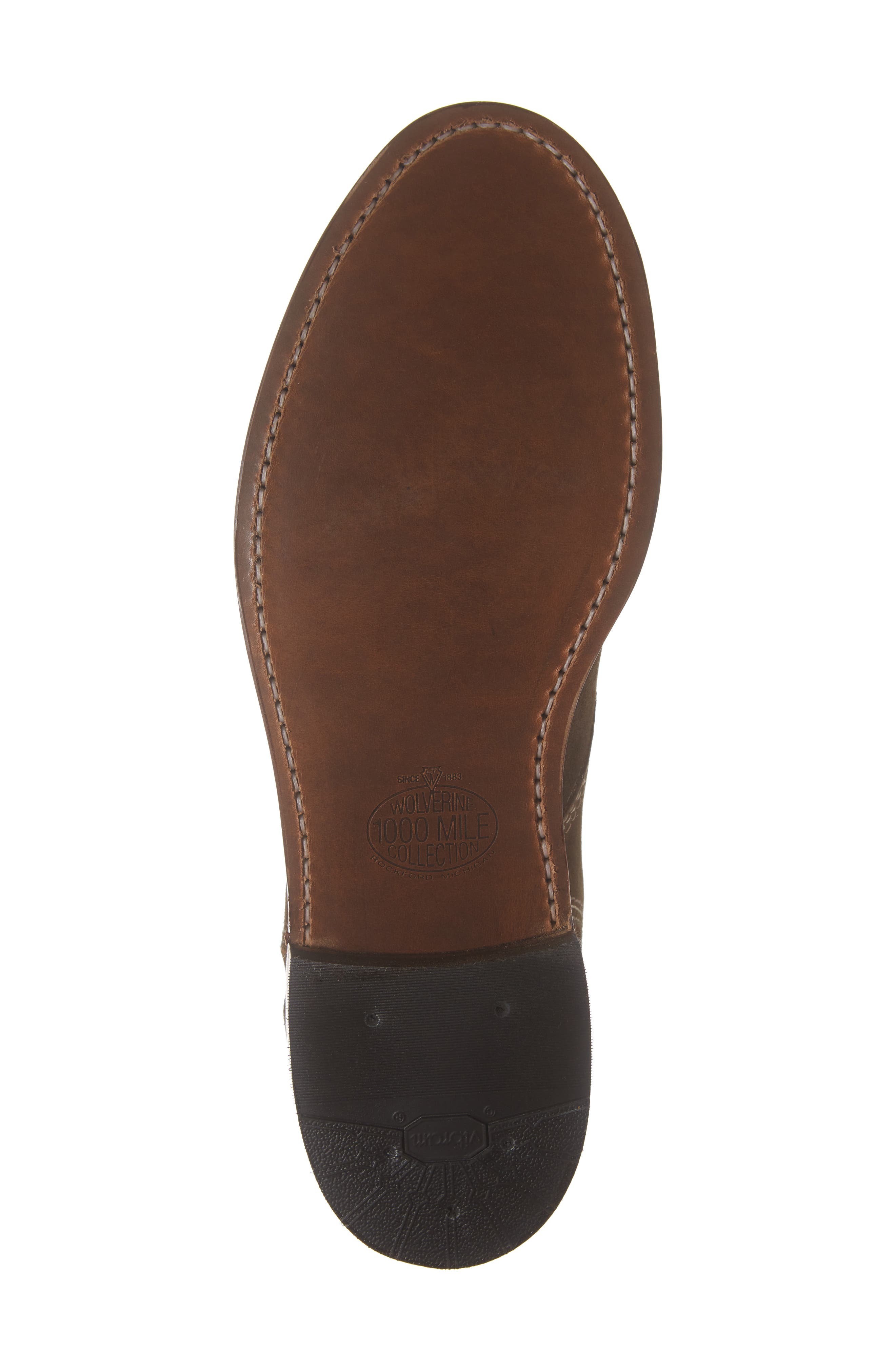Wolverine 1000 Mile 1940 Apron Toe Boot, Alternate, color, 
