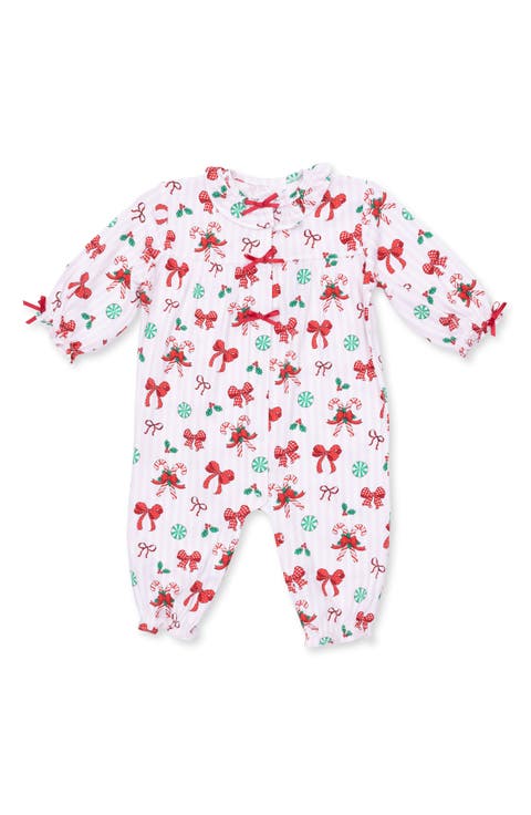 Bows & Candy Canes Romper