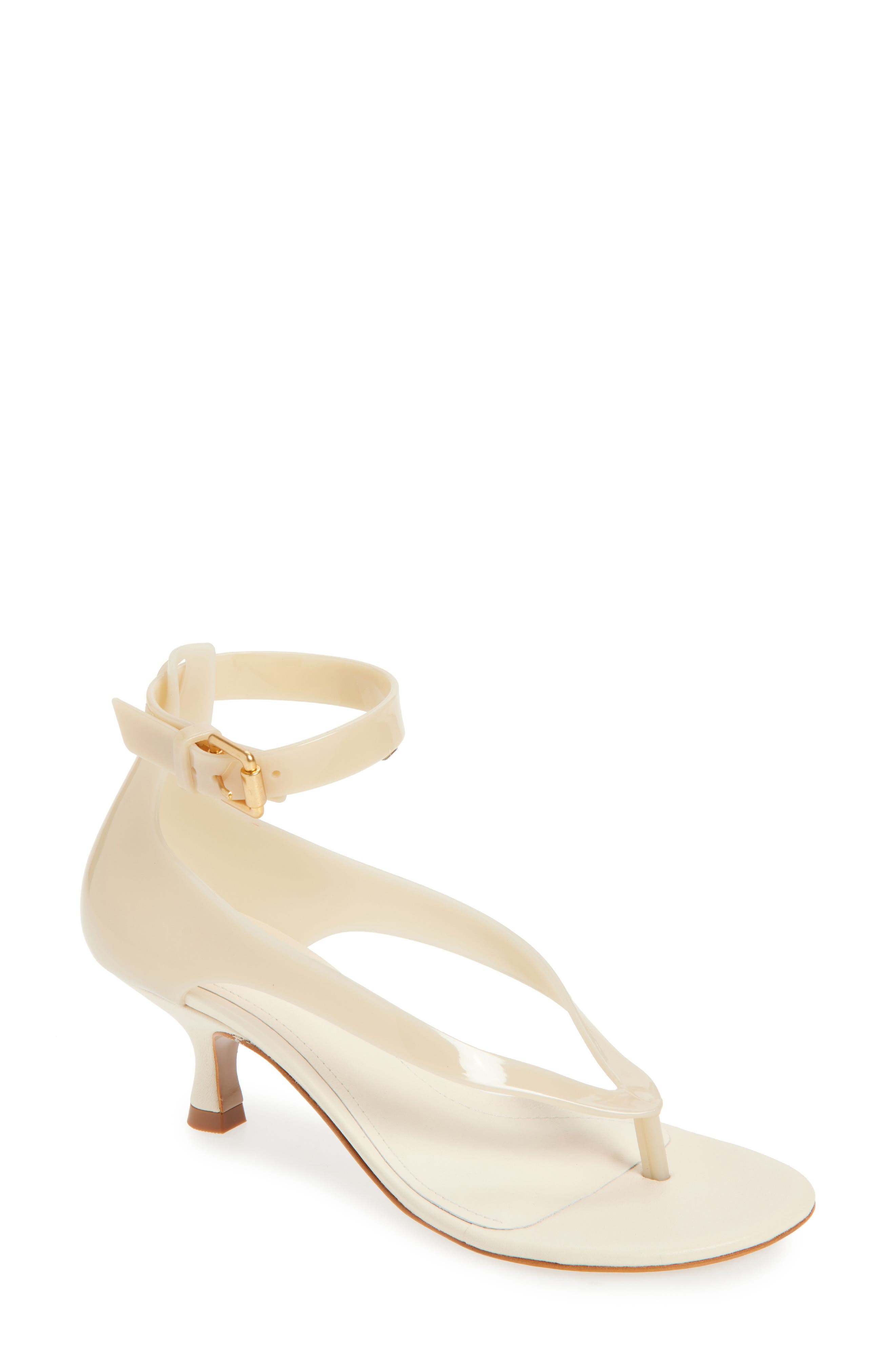 FARM Rio Jelly Kitten Heel Sandal, Main, color, Ivory
