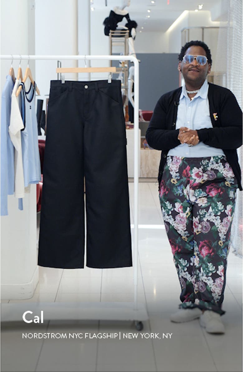 Baggy Twill Carpenter Pants, sales video thumbnail