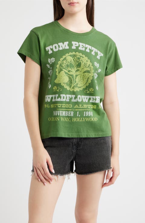 Tom Petty Wildflowers Studio Album Graphic T-Shirt
