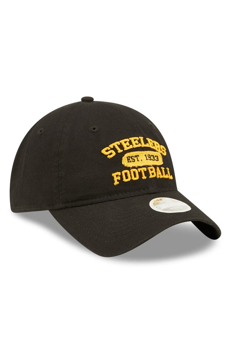 New Era Women's New Era Black Pittsburgh Steelers Formed 9TWENTY Adjustable Hat, Alternate, color, 