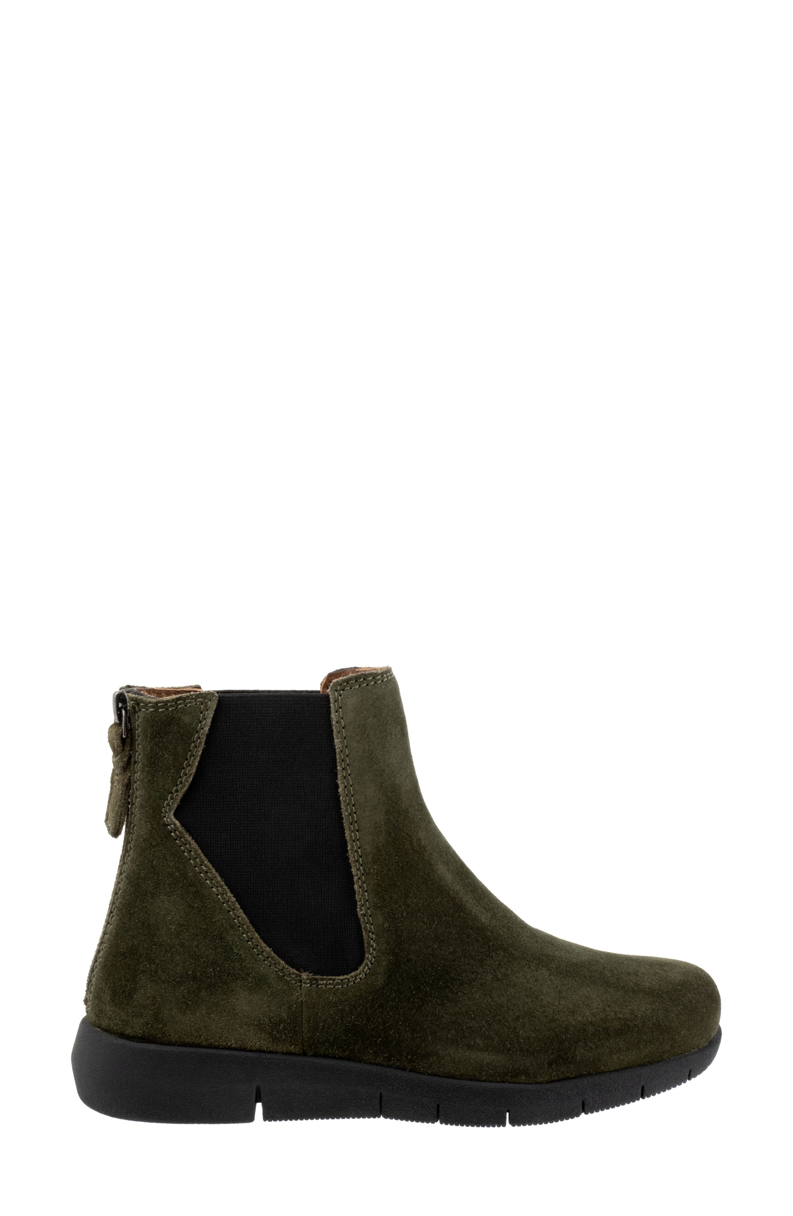 Albany Chelsea Boot, Alternate, color, DARK GREEN