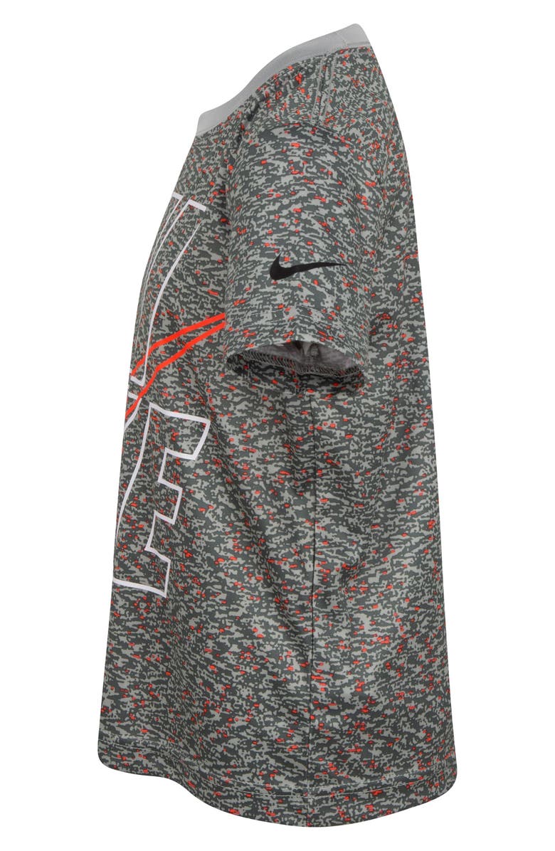 Nike Kids' Logo Stacked Graphic T-Shirt, Alternate, color,