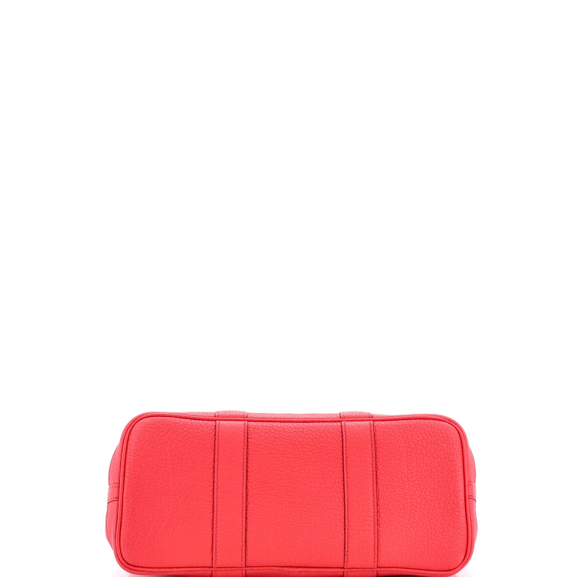 Pre-Owned Hermes Garden Party Tote Leather 30, Alternate, color, Bougainvillier