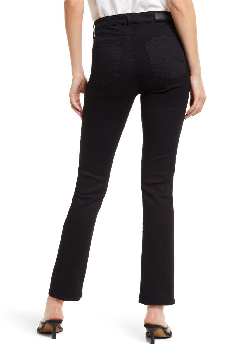 AG Mari High Waist Ankle Slim Straight Leg Jeans, Alternate, color, Night Owl