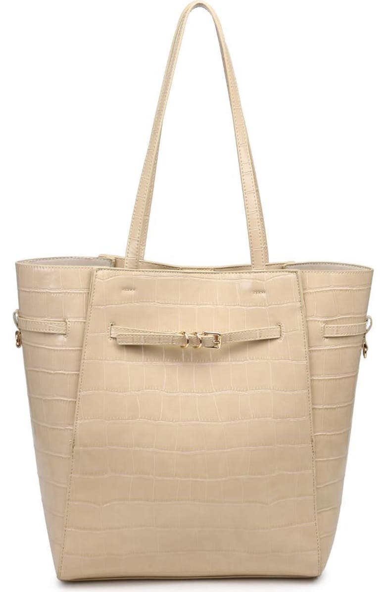 MODA LUXE Athena Bucket, Main, color, Cream