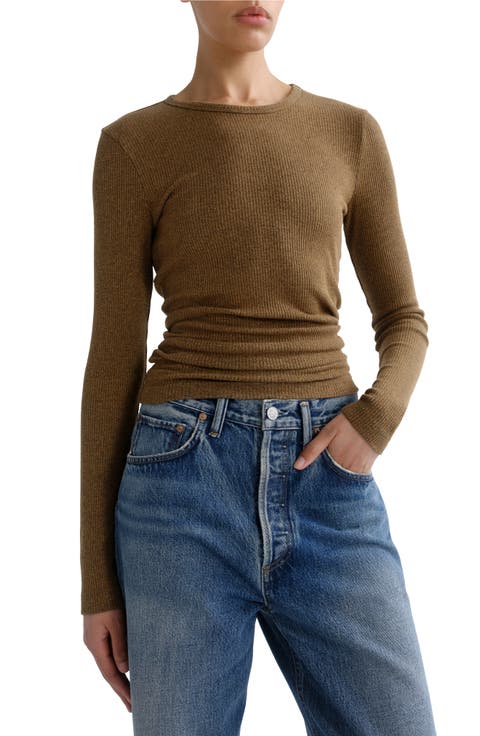 Delphi Slim Fit Ribbed T-Shirt