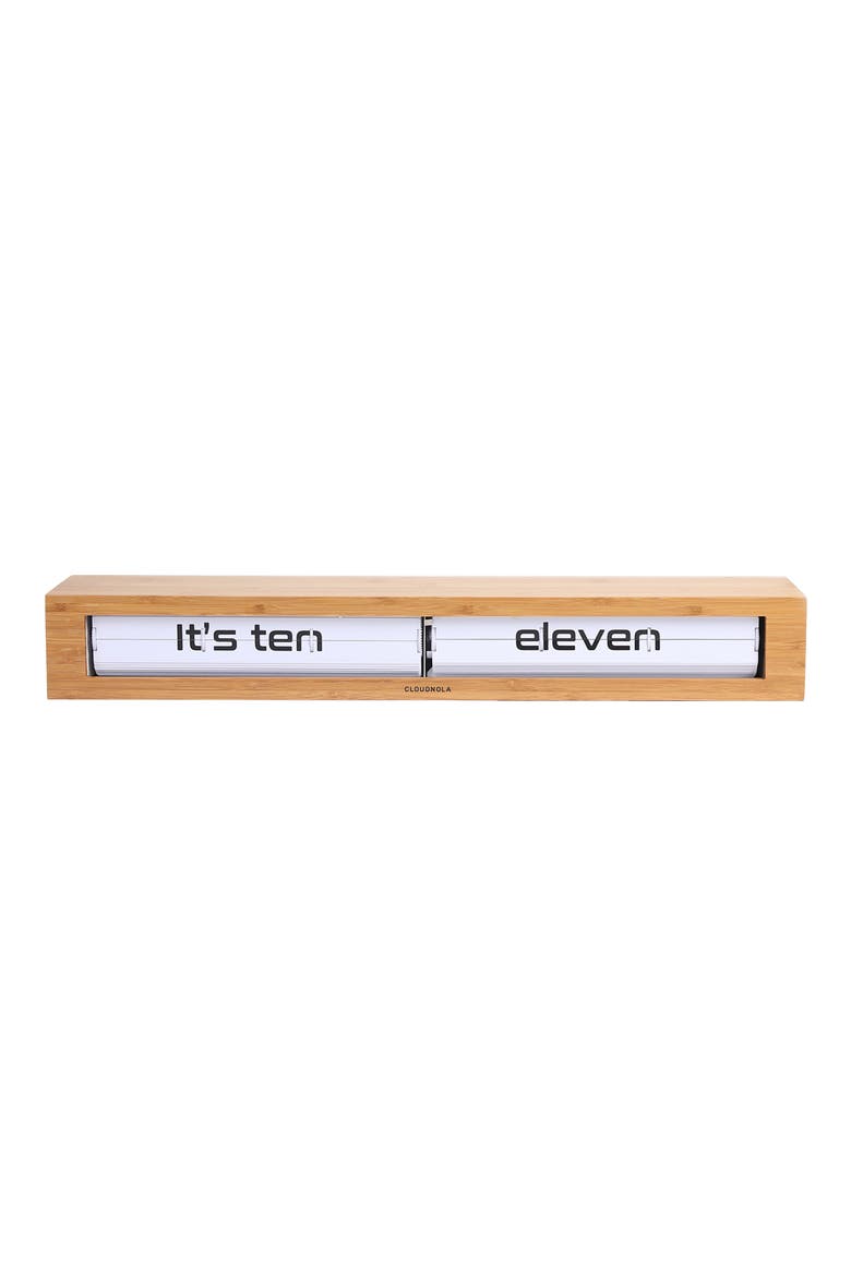 Texttime Flip Clock, Main, color, NATURAL