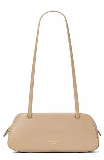 grace fine grain leather shoulder bag