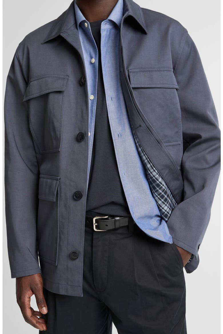 Brushed Cotton Twill Chore Coat, Alternate, color, STUDIO