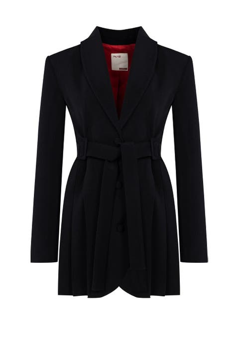 Wool Blend Your *Itch Jacket Dress