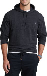 Polo Ralph Lauren Big & Tall Jersey Hooded Long-sleeve T-shirt
