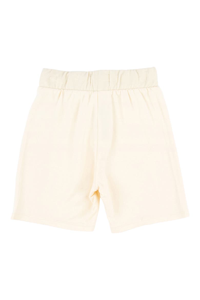 Kids' Rusty Accent Stripe French Terry Shorts, Alternate, color, RETRO SPORT