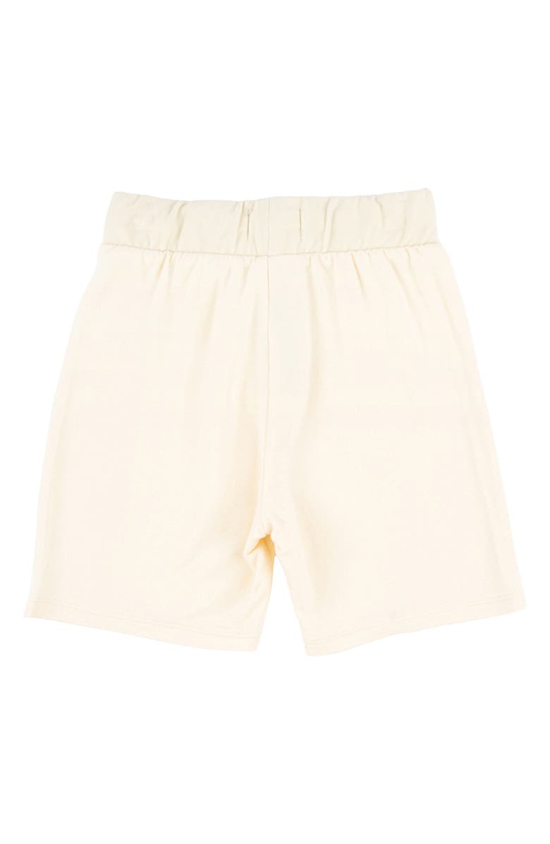 Miki Miette Kids' Rusty Accent Stripe French Terry Shorts, Alternate, color, Retro Sport