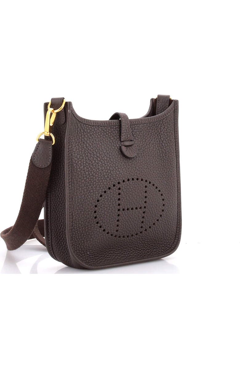 Pre-Owned Hermes Evelyne Bag Gen III Clemence TPM, Alternate, color, Ebene