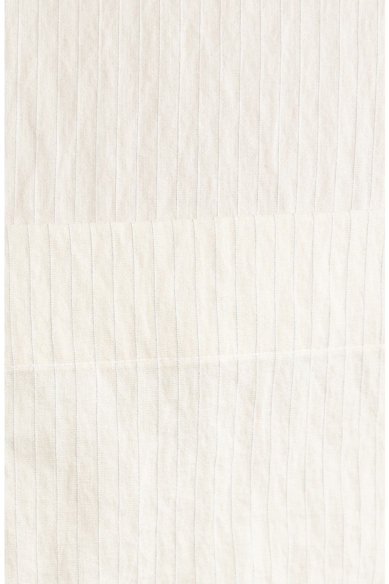 Textured Stripe Short Sleeve Button-Up Shirt, Alternate, color, NATURAL STRIPE