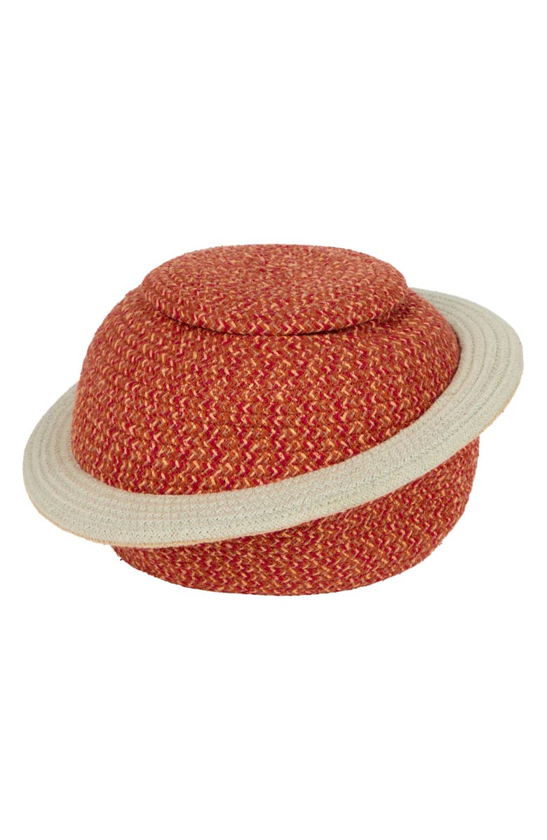 Lorena Canals Saturn Basket, Main, color, Red