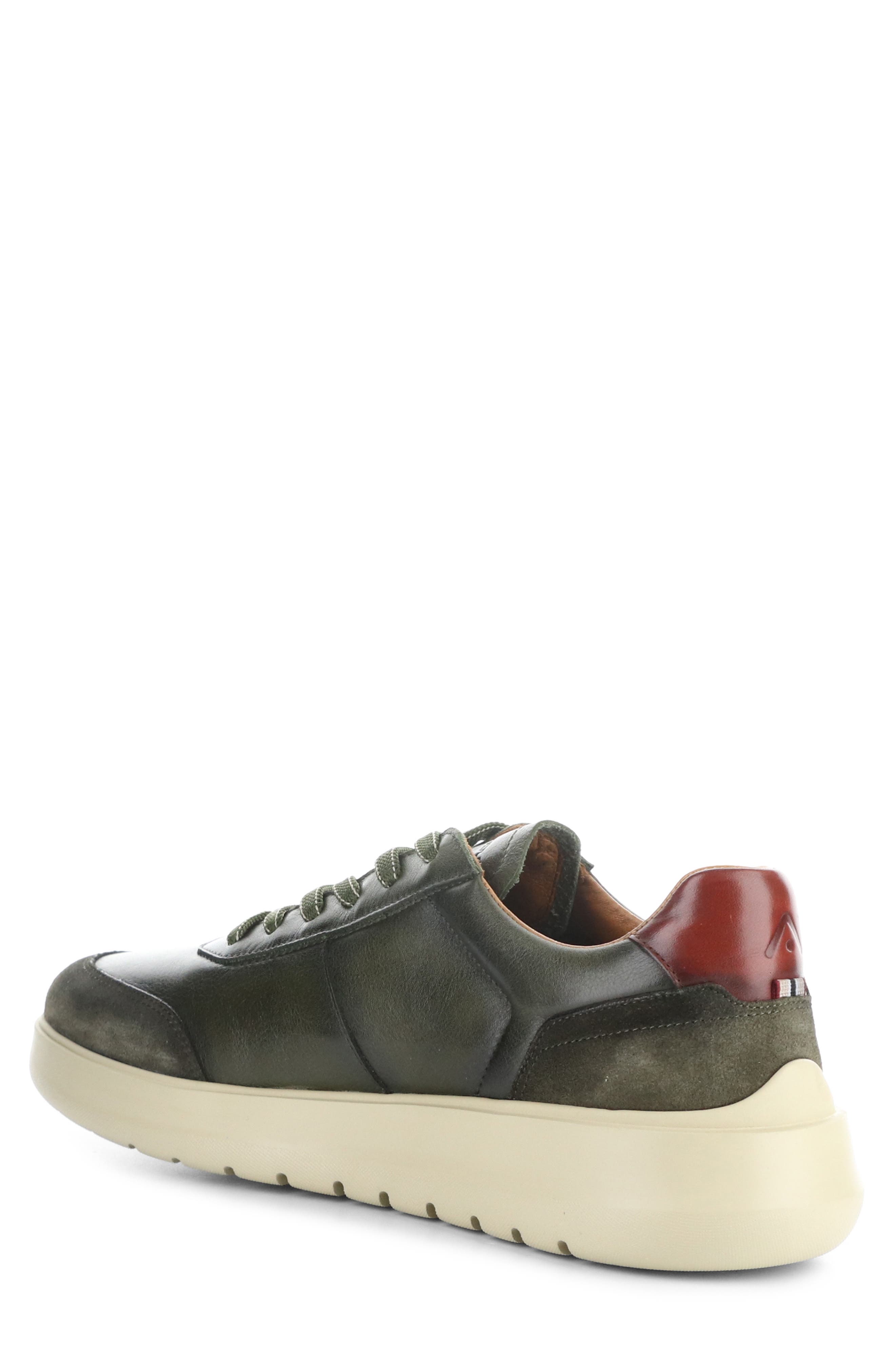 Ambitious 12981B Low Top Sneaker, Alternate, color, Olive/ Anthracite Leather