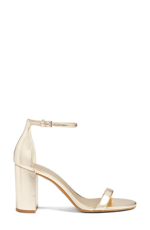 Bp. Livia Ankle Strap Sandal In Gold