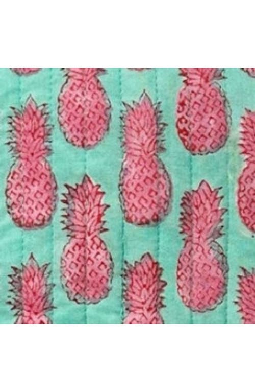 Mer St. Barth La Plage Ruffle Pouch In Pink