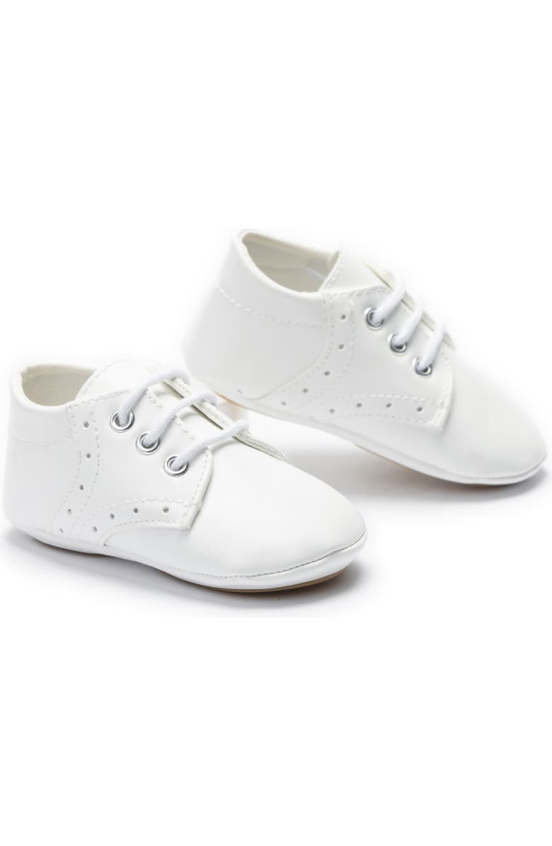 MOUSTACHE Lace-Up Shoes, Main, color, White